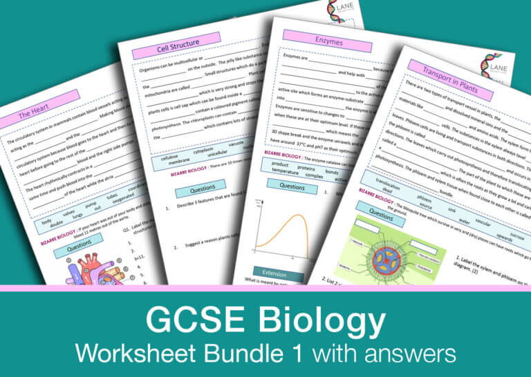 GCSE Biology worksheets